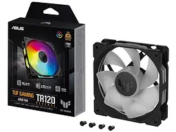 Вентилятор Asus TUF Gaming TR120 ARGB Reverse Black (90DA00D0-B09000) - мініатюра 4