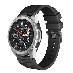 Ремінець 22 мм BeWatch ECO2 для Samsung Galaxy Watch 46mm | Samsung Gear S3 Чорний (1022101.3)