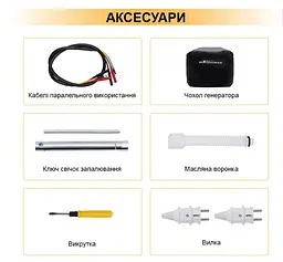 Генератор інверторний MaXpeedingRods 2.3 кВт, ручний стартер MXR2300 - мініатюра 11