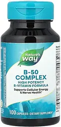 Вітаміни групи В Nature's Way B-50 Complex 100 кап
