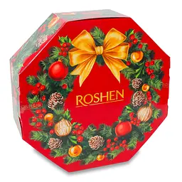 Уцінка. Набір подарунковий Roshen Різдвяний вінок 598 г - мініатюра 2