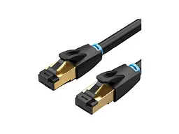 Патч-корд Vention CAT 8 SFTP Ethernet 1 m,Black (IKABF)