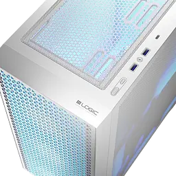 Корпус LogicConcept Dart Pro ARGB Midi White (AT-DART-PRO-ARGB-20) - мініатюра 4