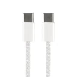 Кабель для заряджання Apple Type-C to Type-C 60W Білий
