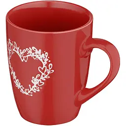 Чашка Ardesto Heart 320 мл червона (AR3467R) - мініатюра 3