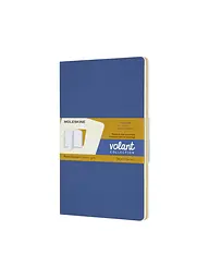 Записник Moleskine Volant середній, Лінійка Незабудка, Бурштин (2 шт) (QP721B41M17)