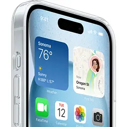Чохол Clear Case with MagSafe для Apple iPhone 15 Transparent AA [92696] - мініатюра 3