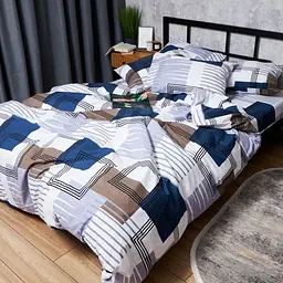 Підковдра Moon&Star Бязь Gold Люкс Bold Lines King Size 220x240 см - мініатюра 3