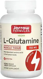 Глутамін Jarrow Formulas L-Glutamine 750 мг 120 капс