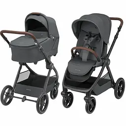 Коляска 2 в 1 універсальна Maxi-Cosi Oxford+ Twillic Graphite (1978204110)