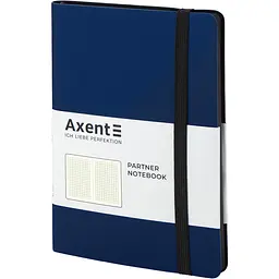 Книга записна Axent Partner Soft A5- в клітинку 96 аркушів синя (8206-02-A) - мініатюра 2