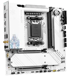 Материнська плата JGINYUE B650M Snow Dream Socket AM5 (JG-B650M-SD) Б/В - мініатюра 2