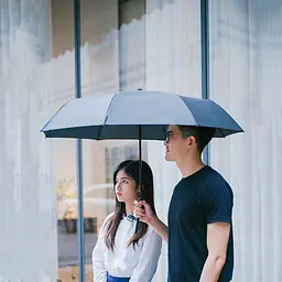 Парасолька Xiaomi Konggu Automatic Umbrella WD1 Black [85756] - мініатюра 8