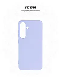 Чехол ArmorStandart ICON для Samsung S24 Lavender (ARM72491) - мініатюра 3