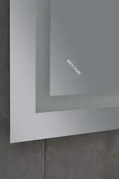 Дзеркало Mixxus Tall MR08-80x60-Reverse (LED Touch, антизапотівання, димер, регулювання яскравості) MI6659 - мініатюра 2