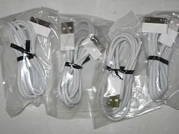 Дата кабель Apple Dock Connector to Usb Cable MA591G for iPhone 4 - мініатюра 3