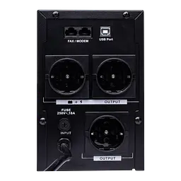 Лінійно-інтерактивне ДБЖ LPM-U1550VA (1085Вт) - мініатюра 4
