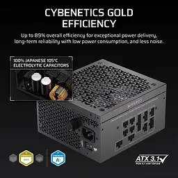 Блок живлення Corsair RM850x 850W ATX 3.1 80+ Gold (CP-9020299-EU) - мініатюра 6