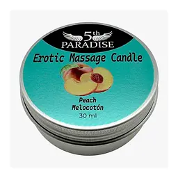 Арома свічка Erotic Massage Candle Peach 30ml 5th Paradise 810-00114 102482 - мініатюра 2