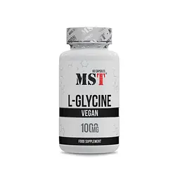 Гліцин MST Nutrition Glycine 1000 mg, 60 капсул для підтримки нервової системи