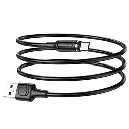 Кабель BOROFONE BX41 Amiable magnetic for Type-C 2.4A/1m чорний - мініатюра 6