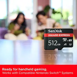Карта пам'яті SanDisk 512GB microSDXC class 10 UHS-I U3 A1 Express (SDSQXFN-512G-GN4NN) - мініатюра 2