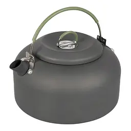 Чайник Bo-Camp Hard Anodized 1.4L Anthracite/Green (2200410), Сірий
