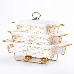 Набір керамічних мармітів TS Kitchen HP001LJ3PC 3шт