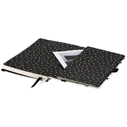 Книга записна Axent Partner Black&White, 125х195 мм, 96 аркушів, клітинка (8621-10-A) - мініатюра 5