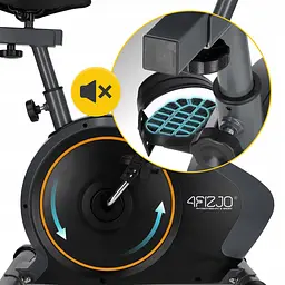 Велотренажер магнітний 4FIZJO Evo+ TBIKE03 Black/Gold (P-5905973401616) - мініатюра 4