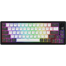 Клавіатура Hator Skyfall 65 Pro Aurum Vanila Silent RGB Wireless/Bluetooth/USB UA Grey/Black (HTK4160UA) - мініатюра 9