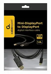 Кабель Cablexpert miniDisplayPort-DisplayPort 1.8 м (CCP-mDP2-6) - мініатюра 2