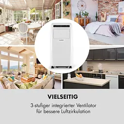 Мобільний кондиціонер Klarstein Metrobreeze Rome (10029856) - мініатюра 7