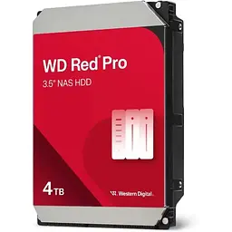 Накопичувач HDD WD SATA 4.0TB Red Pro NAS 7200rpm 256MB (WD4005FFBX)