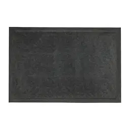 Килимок придверний Eco Fabric Листя з кромкою сірий 40 х 60 см (4060-107) - мініатюра 2