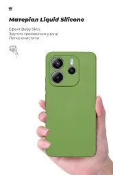 Чехол ArmorStandart ICON для Xiaomi Redmi Note 14 4G Camera cover Green (ARM79817) - мініатюра 7