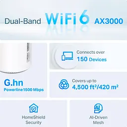 Wi-Fi Mesh система TP-Link Deco PX50 2-pack [91142] - мініатюра 5