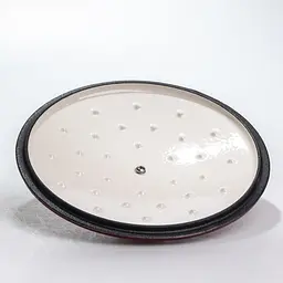 Каструля чавунна емальована Premium Cookware 2.5 л Червона з кришкою для тушкування, запікання та томління, для всіх плит - мініатюра 5