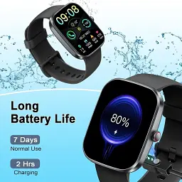 Смарт-годинник Soudorv T70 з Bluetooth дзвінками, 1.91" HD дисплеєм, 110+ спортивними режимами, IP68 - мініатюра 4