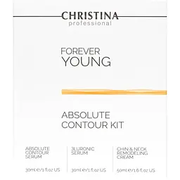 Набір Christina Forever Young Absolute Contour Kit: Absolute Contour Serum 30 мл + 3Luronic Serum 30 мл + Chin & Neck Remodeling Cream 50 мл - мініатюра 2