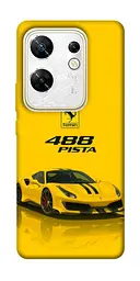 TPU чохол Demsky Yellow beast для Infinix Zero 30 4G