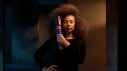Dyson Стайлер Dyson Airwrap ID HS08 Curly+Coily Long Vinca Blue/Topaz, 1300Вт, темп.режимів-3, насадок-6, кейс, кераміка, синьо-мідний - мініатюра 6