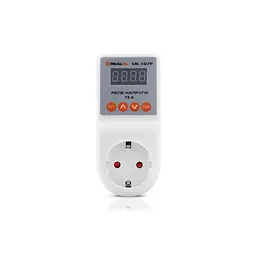 Реле напруги REAL-EL VR-107P, white (EL122300008) - мініатюра 7