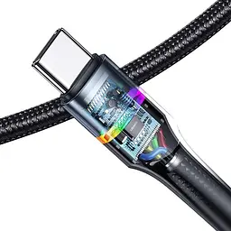 Кабель Type-C To Type-C 100W для швидкісної зарядки та передачі данних 1.2м (6958444975351) - мініатюра 5