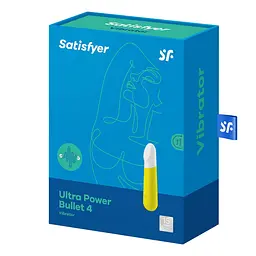 Потужна віброкуля на акумуляторі Satisfyer Ultra Power Bullet 4 (Yellow) - мініатюра 7