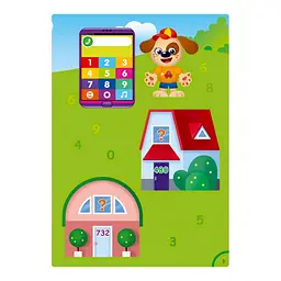 Розвиваюча книжка Ranok Creative Кумедна їжа: Кольори та фігури 873006 багаторазові наклейки - мініатюра 3