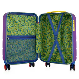 Валіза Semi Line 20 дюймів (S) дюймів (S) 40 л фіолетовий T5930-1 54.5x38x21 см ручна поклажа телескопічна ручка - мініатюра 6