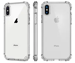 Чохол оригінальний протиударний Spigen Crystal Shell 057CS22141 для iPhone X/XS Crystal Clear - мініатюра 7
