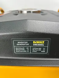 Інверторний Генератор бензиновий DeWalt DWG4000is 4.0 кВт відкритого типу - мініатюра 8