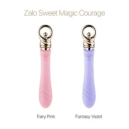Вібратор Zalo Courage Pre-Heating G-spot Massager 20.6 см фіолетовий - мініатюра 8